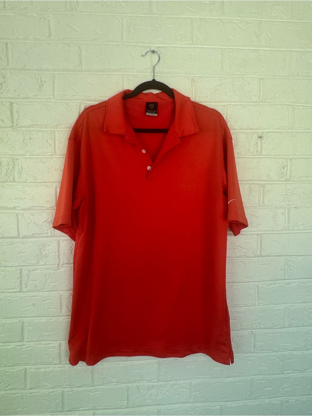 Nike golf polo. Orange